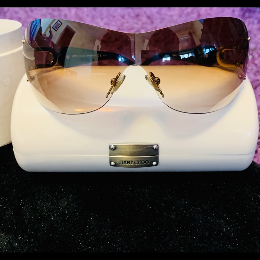 authentic limited edition jimmy choo sunglasses